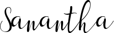 Sanantha Font