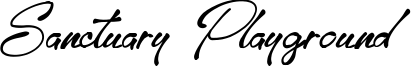 Sanctuary Playground Font