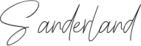 Sanderland Font