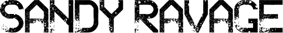 Sandy Ravage Font