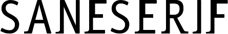 Saneserif Font
