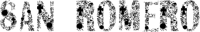 San Romero Font