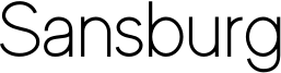 Sansburg Font