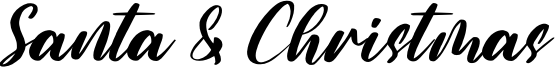 Santa & Christmas Font