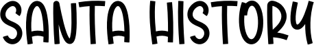 Santa History Font
