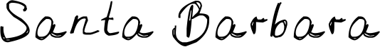 Santa Barbara Font