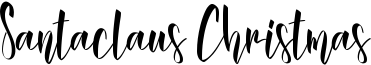 Santaclaus Christmas Font