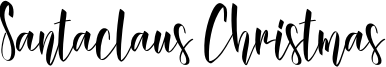 Santaclaus Christmas Font