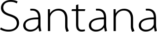 Santana Font
