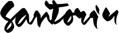 Santoriu Font