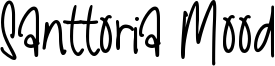 Santtoria Mood Font