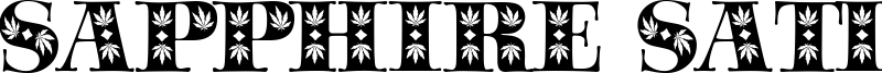 Sapphire Sativa Font