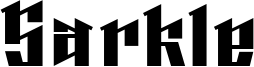 Sarkle Font