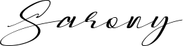 Sarony Font