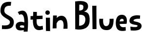 Satin Blues Font