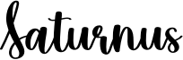 Saturnus Font