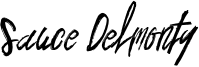 Sauce Delmonty Font