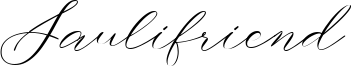Saulifriend Font