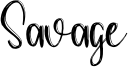 Savage Font