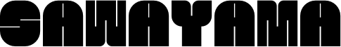Sawayama Font