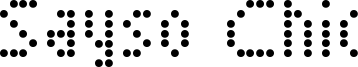 Sayso Chic Font
