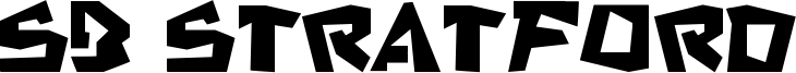 SB Stratford Font
