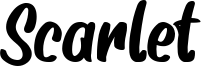 Scarlet Font