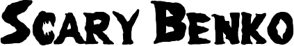 Scary Benko Font