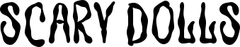 Scary Dolls Font
