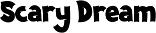 Scary Dream Font