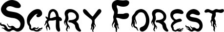 Scary Forest Font