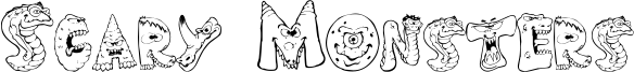 Scary Monsters Font