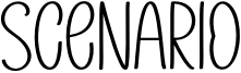 Scenario Font