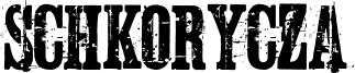 Schkorycza Font