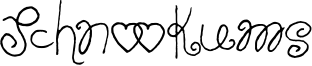 Schnookums Font