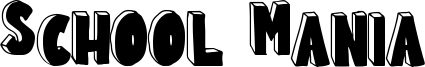 School Mania Font