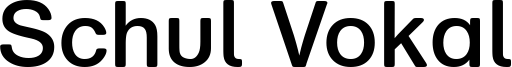 Schul Vokal Font