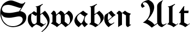 Schwaben Alt Font