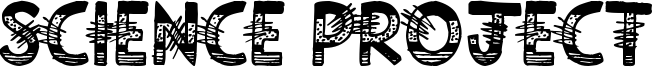 Science Project Font