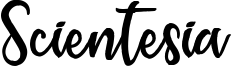 Scientesia Font