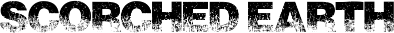 Scorched Earth Font