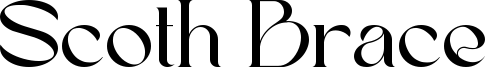 Scoth Brace Font