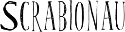 Scrabionau Font