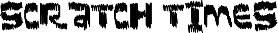 Scratch Times Font