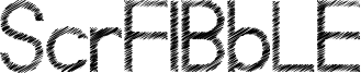 ScrFIBbLE Font