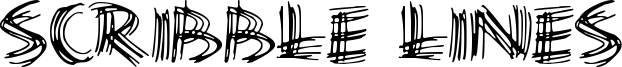 Scribble Lines Font