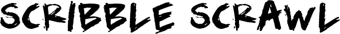 Scribble Scrawl Font