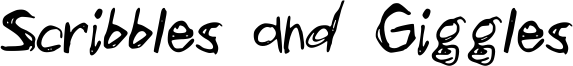 Scribbles and Giggles Font