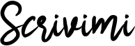 Scrivimi Font