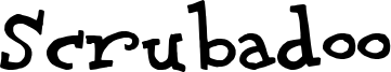 Scrubadoo Font